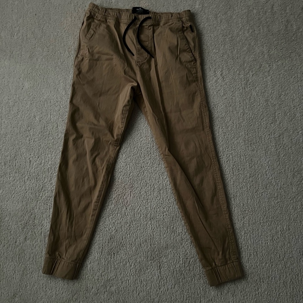 Holister khaki joggers